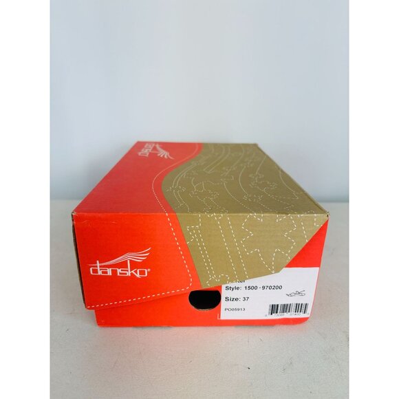 Dansko Jovie Metallic Pewter Leather Strappy Sandals, Women's EU Sz 37 - Picture 6 of 9